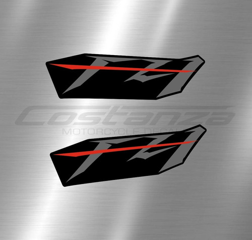 Calcos Yamaha Fz1 Fazer 1000 Colin Diseño Original 2006 A 09