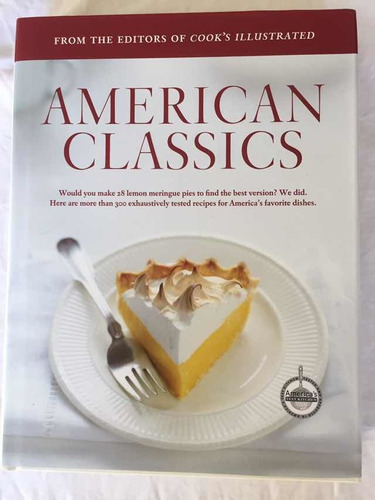 Libro De Cocina American Classics  En Ingles