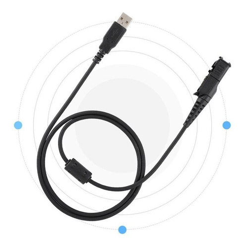 Cable De Programación Usb Para Radio Portátil Motorola Dep