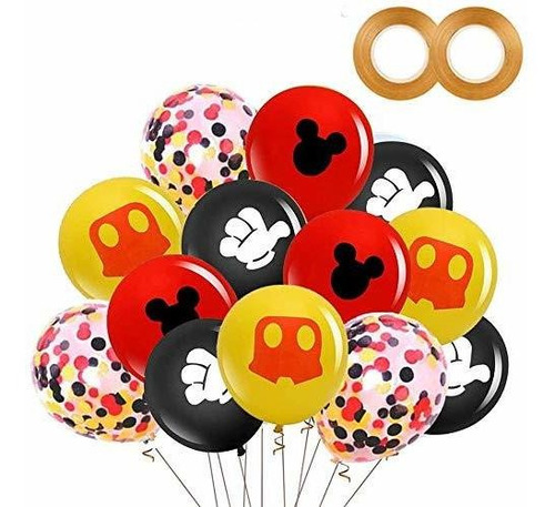 Pack Globos Mickey Mouse, 42 Uds.