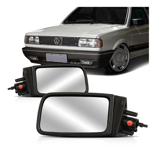 Espelho Retrovisor Gol 88 89 90 91 92 93 94 Controle Interno