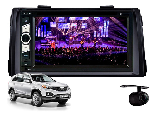 Central Multimídia Dvd Kia Sorento 2010 2011 2012 2013 Usb