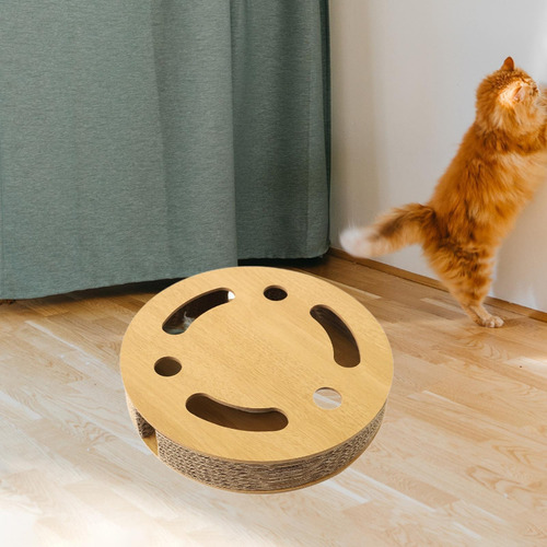 Cc Gato Pega Mouse'' Scratcher Board Cat Puzzle Scratcher