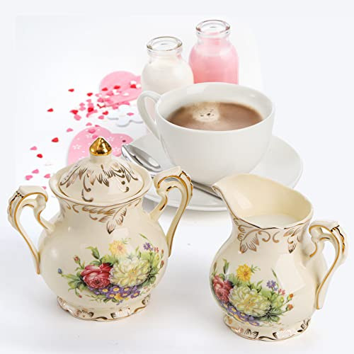 Set De Azucarera Y Cremera Foraineam, Juego De Servir Café D