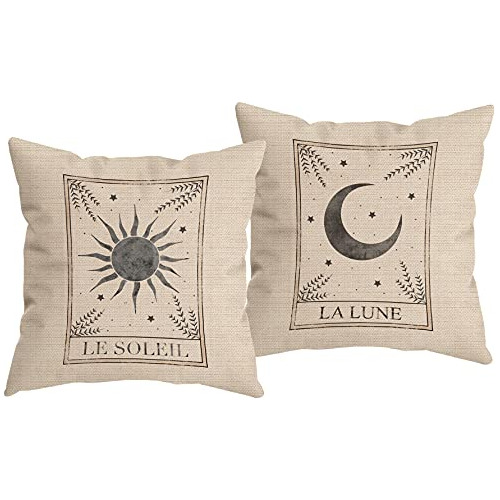 Le Soleil Luna Tarot Sun And Moon Mystic Decorative Thr...