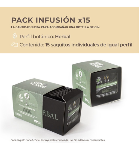 Imagen 3 de 10 de Kit Gin Tonic Apostoles + Pulpo Blanco + Infusiones Y Copas