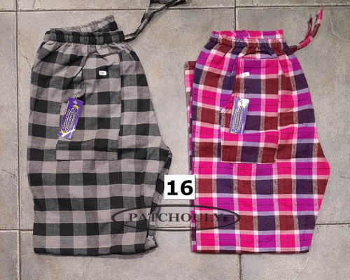 Imagen 5 de 7 de Pantalón Cuadrille Niños/as De Invierno Unisex Patchouly