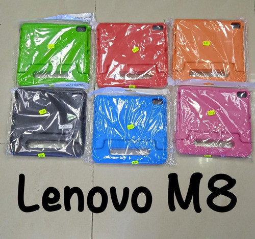 Imagen 7 de 7 de Funda Goma Lenovo Tab M8/m8 Fhd (tb-8505/8705)