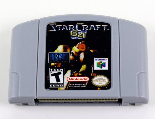 Starcraft 64 Nintendo 64 N64 - Americano Salva