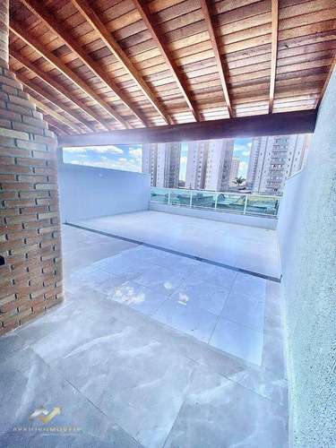 Imagem 4 de 13 de Cobertura Com 3 Dormitórios À Venda, 122 M² Por R$ 485.000,00 - Parque Oratório - Santo André/sp - Co1257