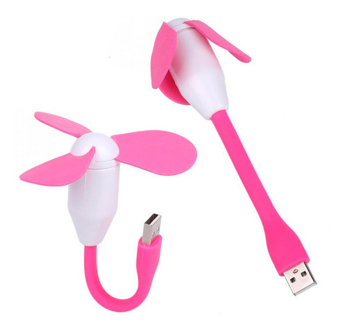 Ventilador Usb Portatil Personal Flexible Pc Mini Ventilador