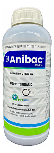 Anibac Citrico Desinfectante Bactericida Viricida 1 Litro