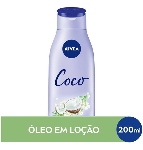 Nivea Loção Hidratante Óleos Essenciais Coco&óleomonoi 200ml