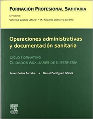 Operaciones Administrativas Y Documentación Sanitaria.