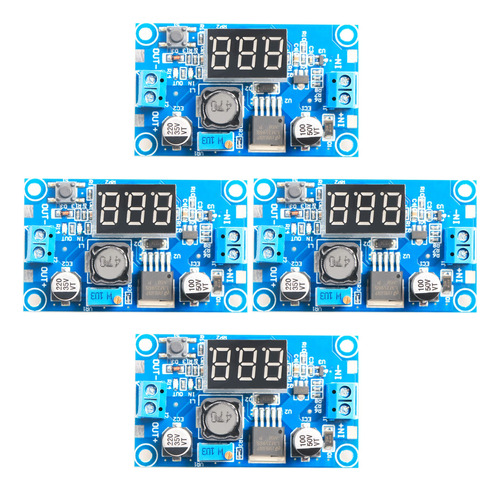 Convertidor Ajustable Lm2596s Buck Dc A Dc Regulador De Volt