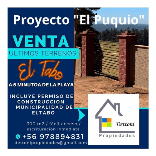 Vendo Sitio En El Tabo Con Permiso De Edificacion
