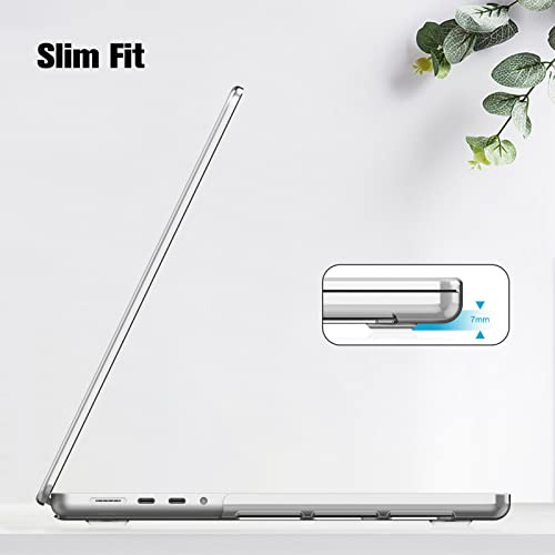 Funda Para Macbook Pro 16 Rigida Resistente Transparente