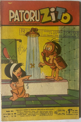 Patoruzito, Nº 531 Semanario De Historietas 1956 Cr02