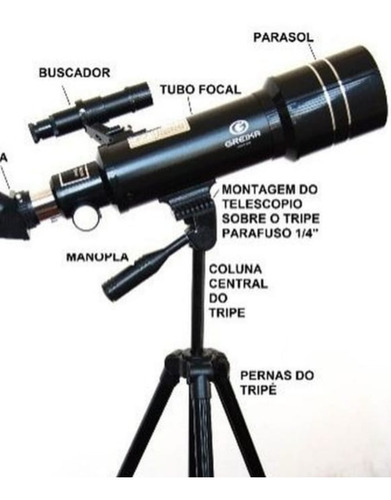 Telescópio Lunar Vision Telescope Scr