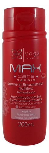 Leave-in Nutritivo Max Care Repair Voga 180 Ml