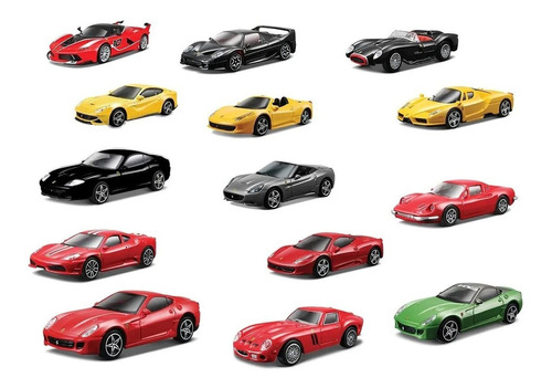 Imagen 1 de 5 de Clarín Colección Ferrari Gt Set 4 De 14 Autos
