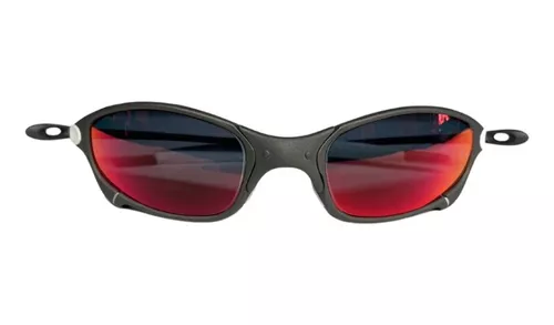 Oculos Oakley Juliet Squared xmetal vermelha doble x no Shoptime