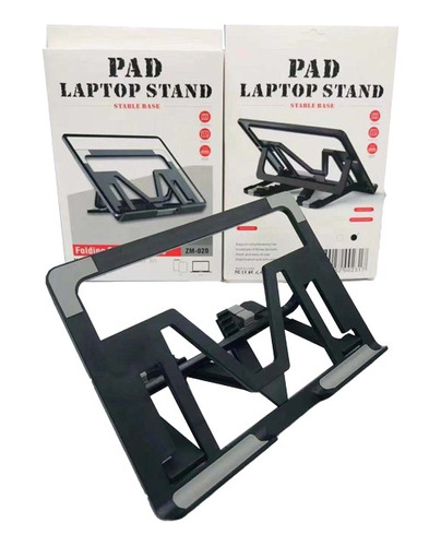 Soporte Plegable Portatil Para Laptop Y Tablet Zm 020 *itech