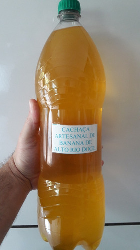 A Legítima Cachaça De Banana De Mg! 2 Litros! Ótima Pinga