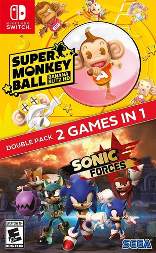 Sonic Forces + Super Monkey Ball Banana Blitz Para Switch