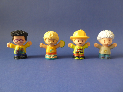Figuras Little People Pack 4 Uds. Mattel