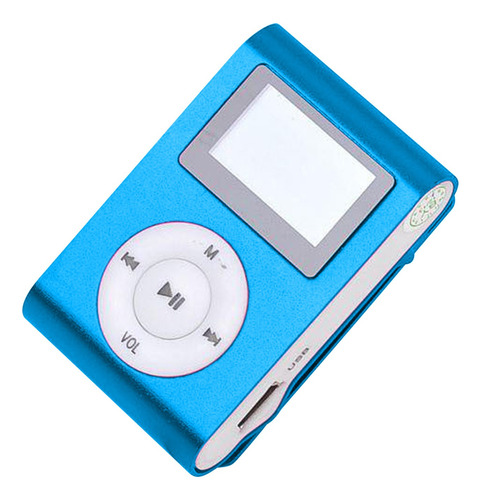 Reproductor De Mp3 Portátil, Pantalla Lcd Usb De 1 Pieza, Co