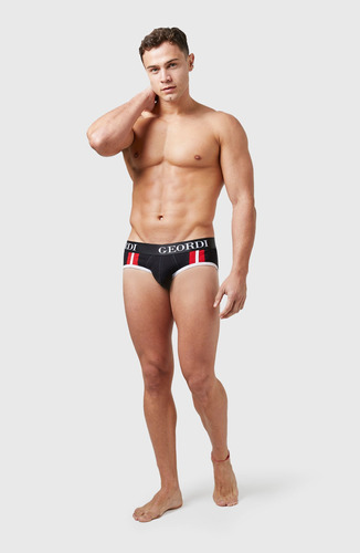 Geordi Boxer Brief Algodón Fondo Entero 5178