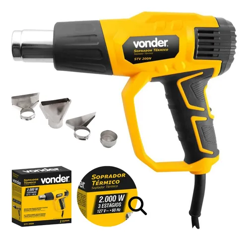 comprar Soprador Térmico Pistola Ar Quente Profissional Vonder