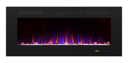 Chimenea Eléctrica Empotrable 50 Pulgadas Fondos Colores
