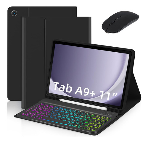 Funda Con Teclado Y Ratón: Transforma La Tableta En Una Comp