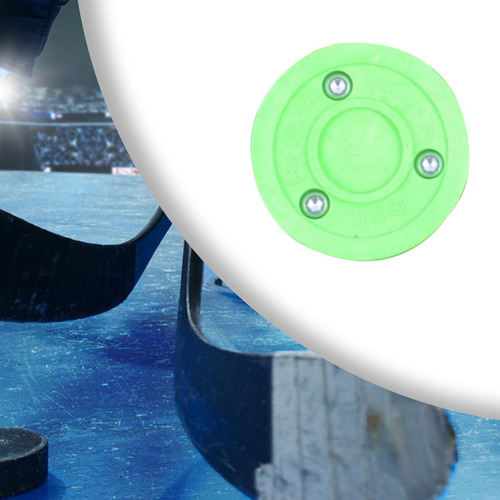 Disco De Hockey De Entrenamiento, Disco De Verde Claro