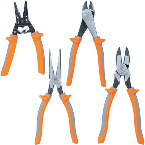 Klein Tools 9417r Conjunto De Herramientas De Alicate Aislad