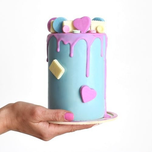 Imagen 3 de 6 de Set Moldes Mini Cake Sorpresa - Torta Piñata 10x14 Parpen