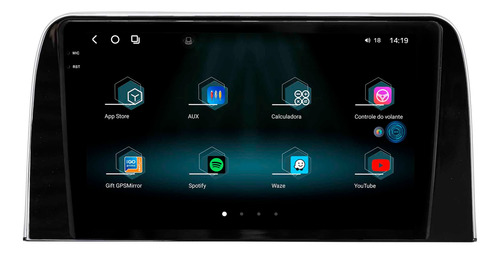 Multimidia Aikon Fóton G3 Crv 17 A 21 8+256gb Octacore 2k 9p