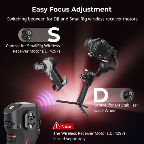 Smallrig Many Con Enfoque De Seguimiento Para Dji Rs 2 Rs 3