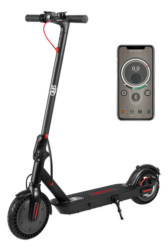 Gm5 P1 Patinete Elétrico Adulto, 400 W De Potência Máxima, 25 Km/h Velocidade Máxima, Autonomia De 20 Km Com Uma Carga Completa, Scooter Eletrica Dobrável Com Aplicativo Bluetooth Preto