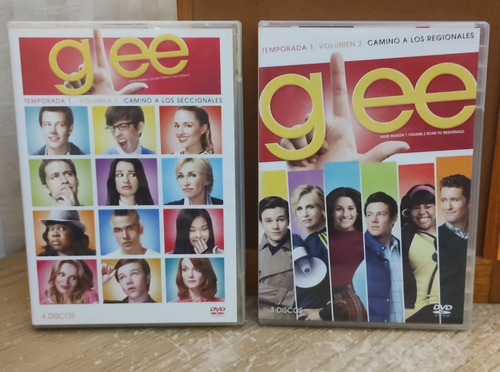 Glee:temporada 1 Volumenes 1 Y 2 Box Set De 7 Dvd's Original