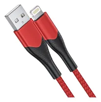Comprar Cables De Datos Carga Rápida Para iPhone 14 13 12 11 Rojo 2m