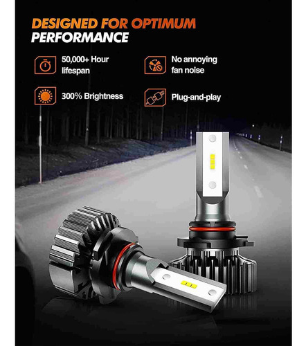 Focos Led Sealight Luz Alta/baja 6000k