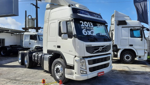 Imagem 3 de 12 de Cavalo 6x2 Teto Alto Completo Automatico Volvo Fm370 Trucado