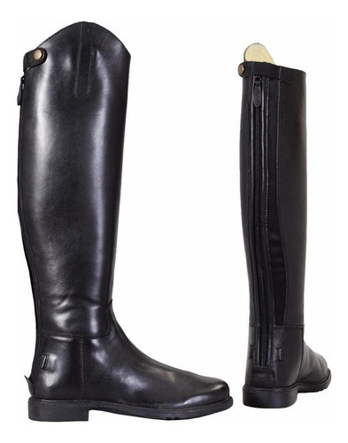 Bota Vestir Estilo Barroco Tuffrider Para Hombre Negro 12