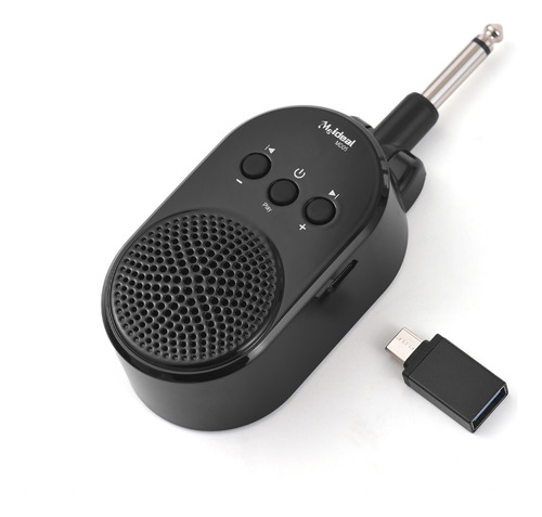Bocina Portátil Enchufable Bt 5w Para Guitarra Eléctrica