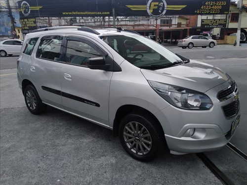 Chevrolet Spin Advantage 1.8 Flex Automática Bco Couro 2015
