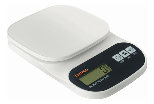 Báscula Digital/base Plástica/cocina, Capacidad 5kg, 15161