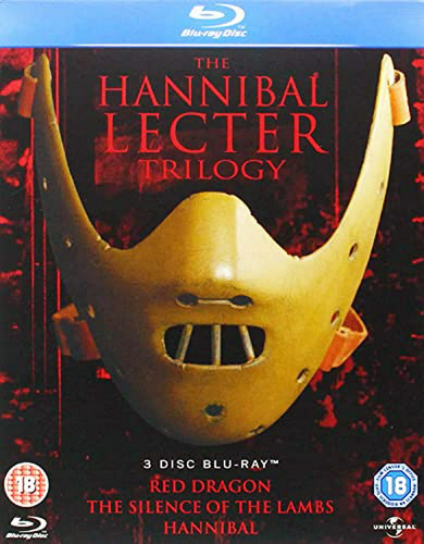 El Hannibal Lecter Trilogy Blu-ray Región Libre.